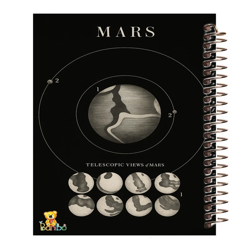 دفتر نقاشی 50 برگ بانیبو مدل  سیاره کد 1194