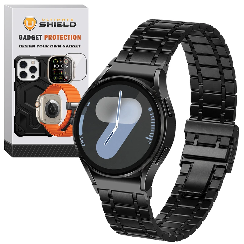 بند آلتیمیت شیلد مدل 5L Steel BTN مناسب برای ساعت هوشمند سامسونگ Galaxy Watch 4 40mm / 44mm