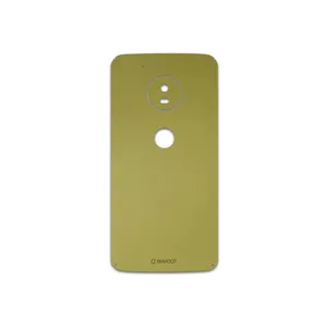 MAHOOT Matte-Gold Cover Sticker for Motorola Moto G5