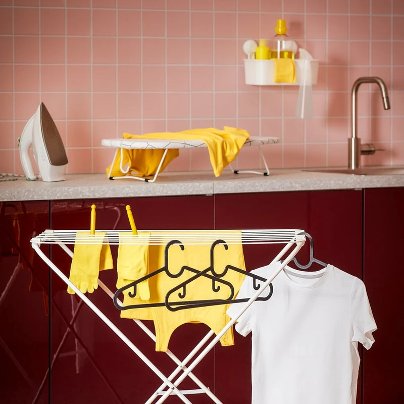 عکس شماره 7 : چوب لباسی مدل مزون 16931 بسته 10 عددی