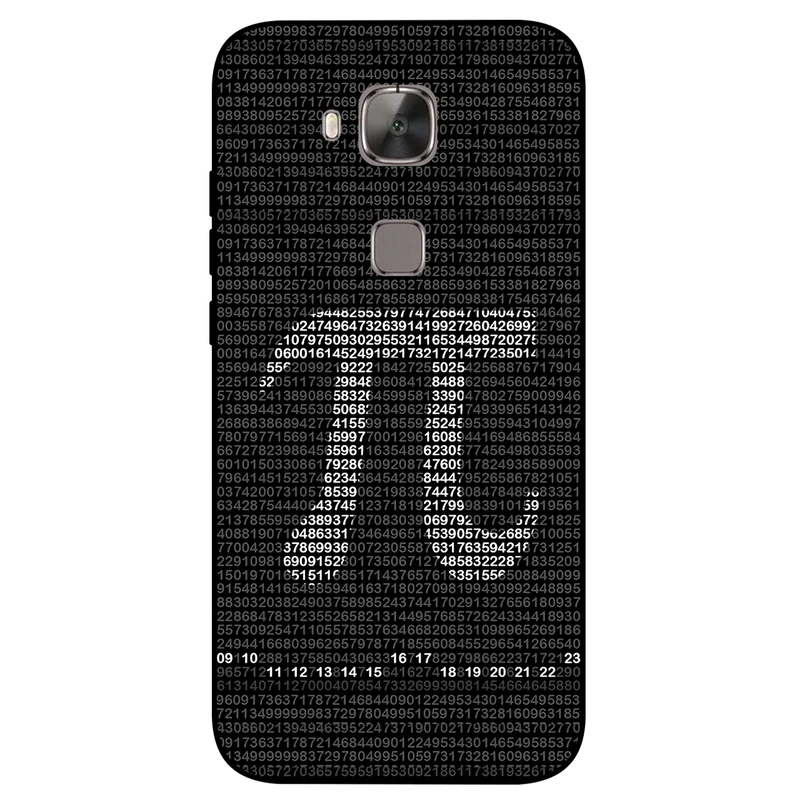 کاور مگافون طرح عدد پی مدل 7240 مناسب برای گوشی موبایل هوآوی G8