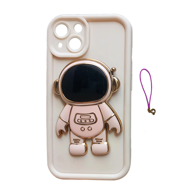 کاور ایکس قاب کد space+14 مناسب برای گوشی موبایل اپل iPhone 13 / 14 به همراه آویز