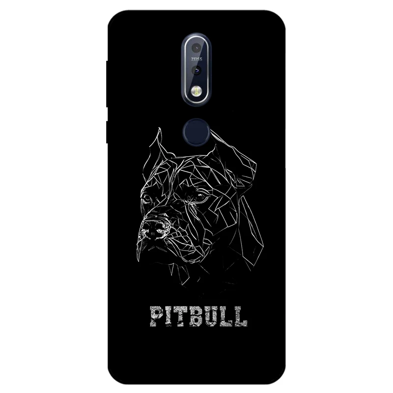 کاور مگافون طرح پیتبول مدل 1883 مناسب برای گوشی موبایل نوکیا 7.1   