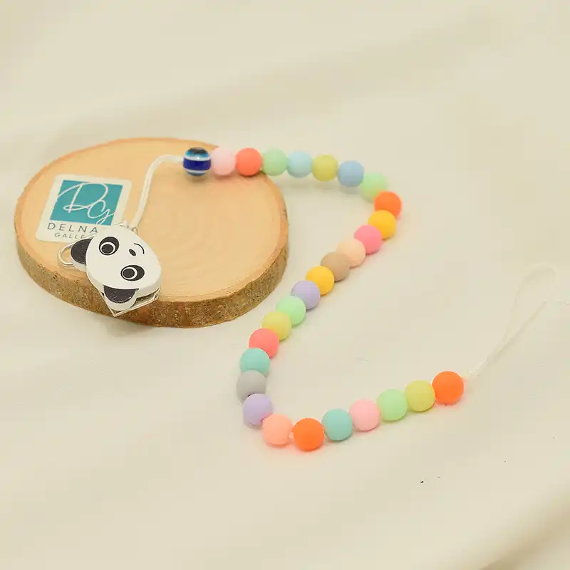 زنجیر پستانک دلنار گالری مدل پاندا