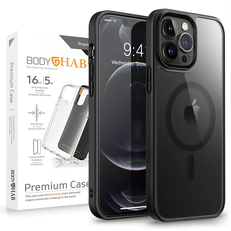 کاور بادی قاب مدل مگ سیف مناسب برای گوشی موبایل اپل iPhone 16 Promax