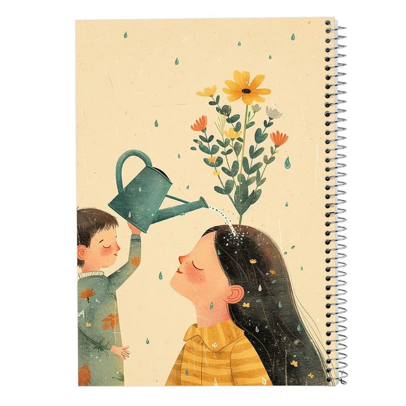 دفتر لیست خرید 50 برگ مدوپد مدل دخترانه کد DF15722