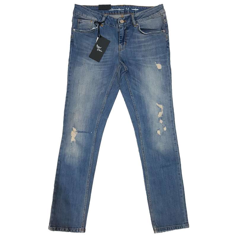 شلوار جین زنانه نور دنیم مدل 677666