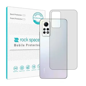 Transparent Rockspace HyGEL model phone back protector suitable for Xiaomi Redmi Note12 Pro 4G mobile phone