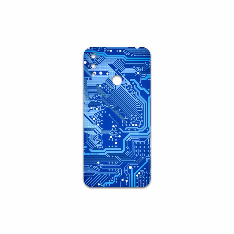 برچسب پوششی ماهوت مدل Blue Printed Circuit Board مناسب برای گوشی موبایل هوآوی Y7 Prime 2019