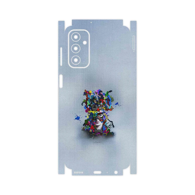 برچسب پوششی ماهوت مدل Collage of surreal Portrait of Women 4-FullSkin مناسب برای گوشی موبایل سامسونگ Galaxy M23