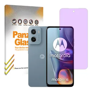 Panzer glass Eye Care model anti violet ray screen protector suitable for Motorola Moto E15 Mobile phone 