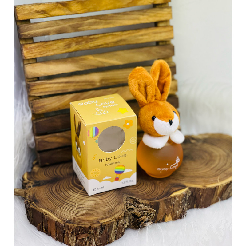 ادو تویلت کودک بیبی لاو مدل خرگوش بازیگوش حجم 50 میلی لیتر