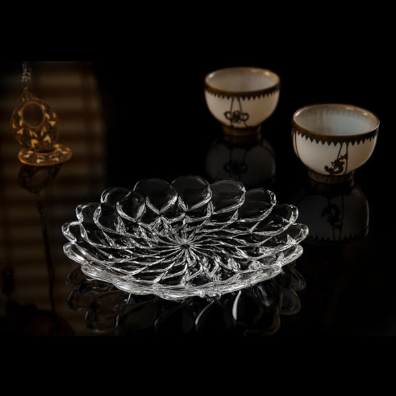 پیش دستی شیشه و بلور اصفهان مدل Filorence بسته 6 عددی