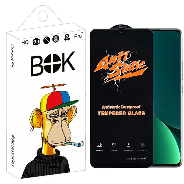 محافظ صفحه نمایش بوک مدل Antistatic Aurvex مناسب برای گوشی موبایل شیائومی mi 12T pro