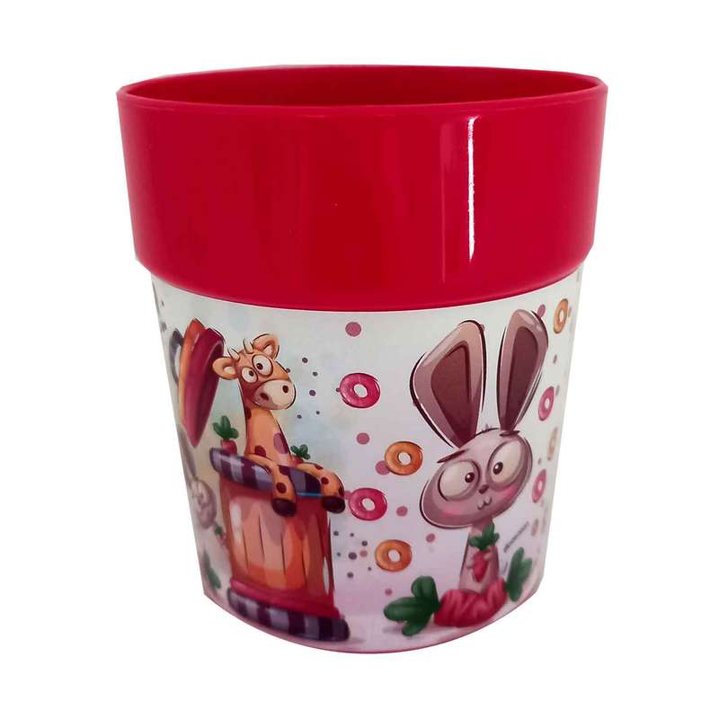 لیوان کودک طرح خرگوش و زرافه کد RABB-GIRAF-002