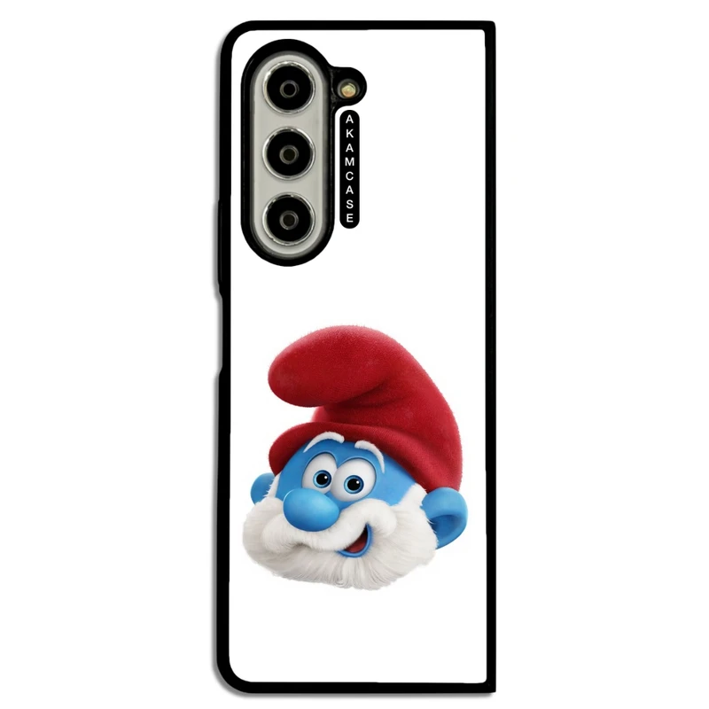 کاور آکام مدل AMC-WSGZFOLD5-SMURFS-13 مناسب برای گوشی موبایل سامسونگ Galaxy Z Fold 5