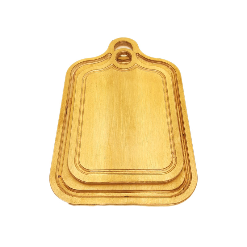 تخته گوشت مدل چوبی 080 مجموعه 2 عددی