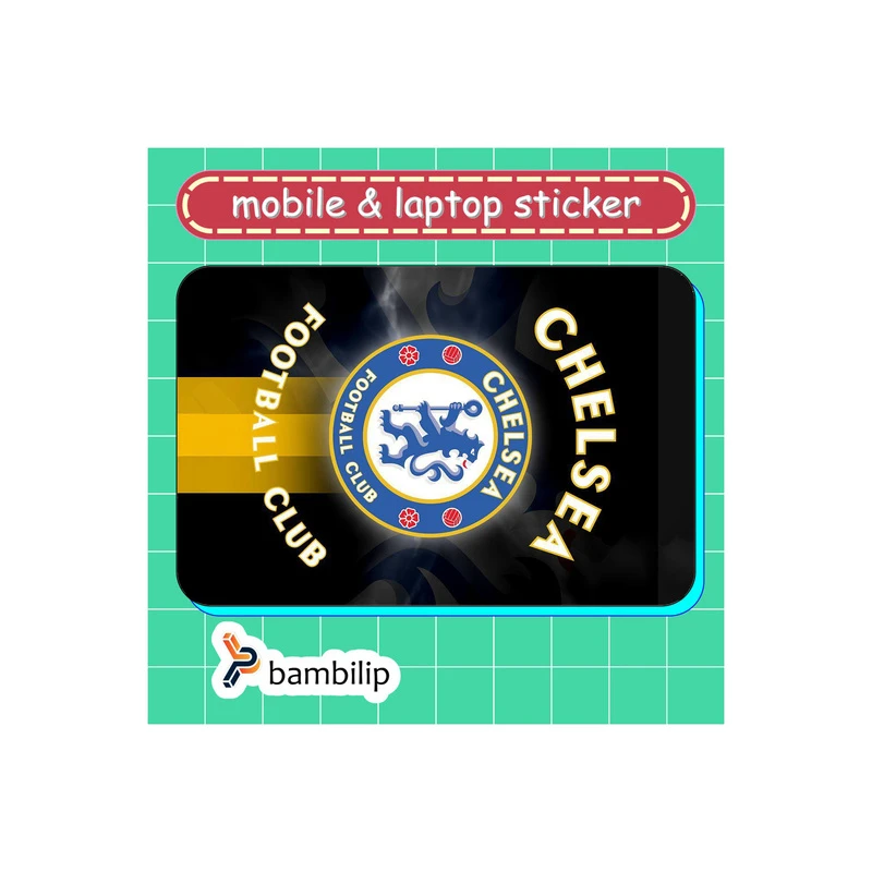 استیکر بامبیلیپ مدل کارت عابر طرح لوگو تیم فوتبال چلسی کد 1883278