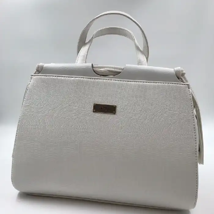 کیف دستی زنانه مدل صندوقی سنگی کد 1018