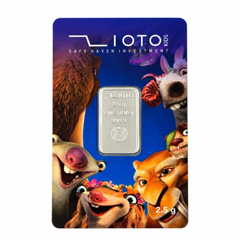 شمش نقره زیوتو مدلZK2.5GR