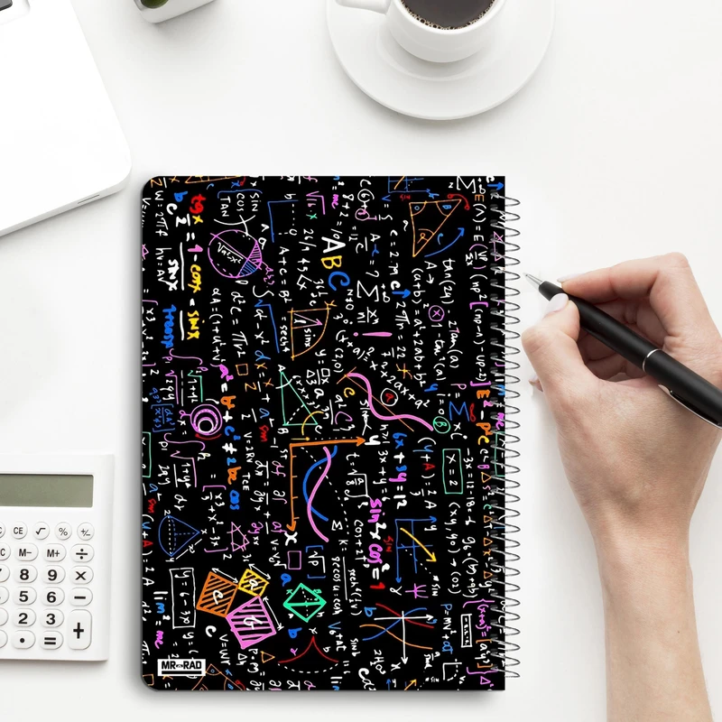 دفتر مشق 50 برگ مستر راد مدل ریاضی کد math 1719  