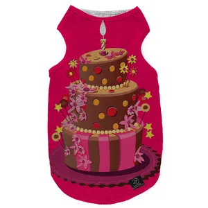 لباس سگ و گربه 27 طرح Birthday Cake کد MH694 سایز S