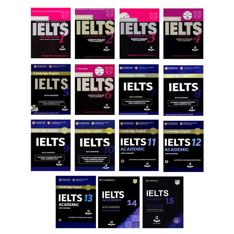 کتاب IELTS Academic Cambridge اثر جمعی از نویسندگان انتشارات آرماندیس پانزده جلدی