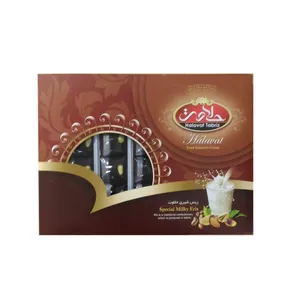 ریس تک رنگ شکلاتی پسته ای حلاوت تبریز - 550 گرم