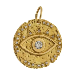 آویز گردنبند طلا 18 عیار زنانه میو گلد مدل N1031