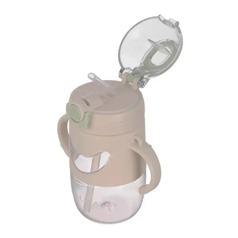 قمقمه کودک مدل نی دار اسمایلی گنجایش 420 میلی لیتر