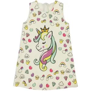 پیراهن دخترانه مدل تکشاخ 01 