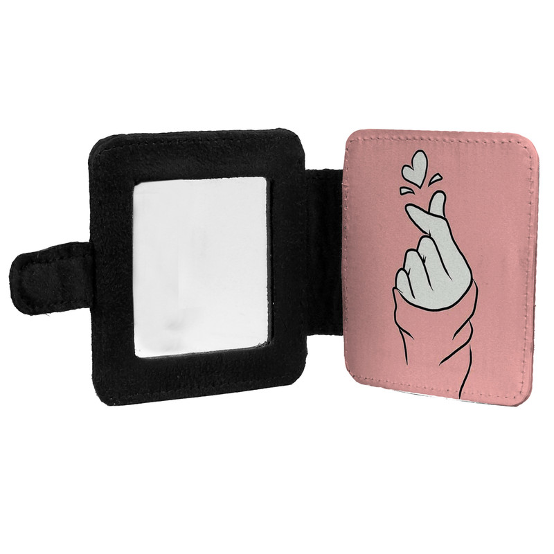 آینه جیبی مدل عشق کد A750