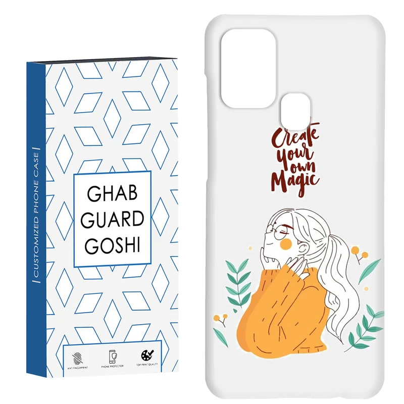 کاور قاب گارد گوشی طرح دخترانه کد Dimo-050 مناسب برای گوشی موبایل سامسونگ Galaxy A21s