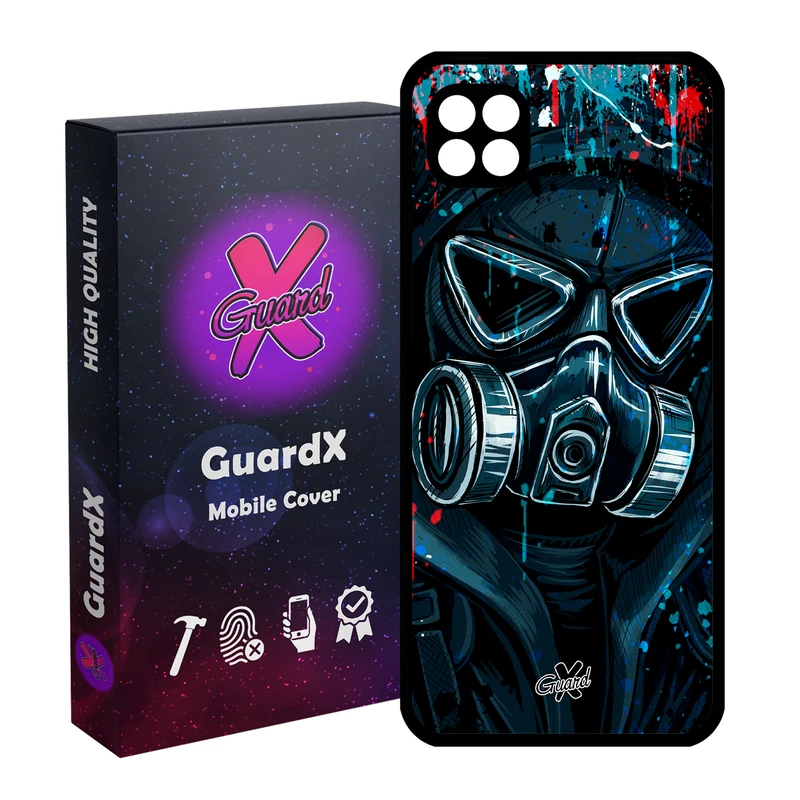 کاور گارد ایکس طرح Mask مدل Glass10170 مناسب برای گوشی موبایل سامسونگ Galaxy A22 5G