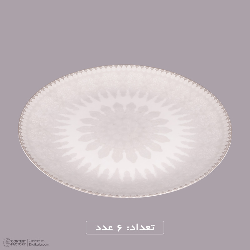 سرویس غذاخوری 18 پارچه 6 نفر شانی مدل 1040