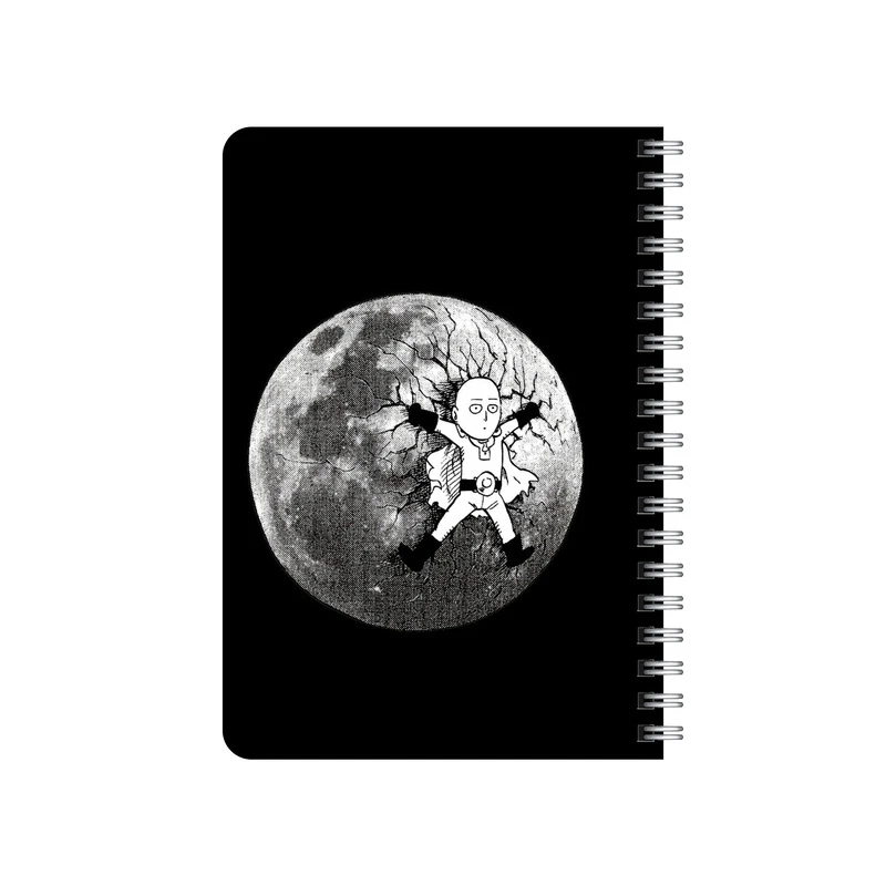 دفترچه یادداشت بامبیلیپ مدل چوبی طرح انیمه مرد تک مشتی کد 7405806