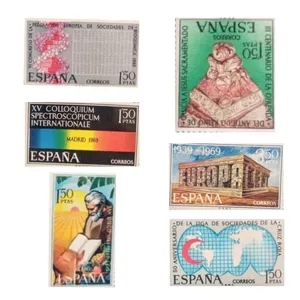 تمبر یادگاری مدل اسپانیا 1969 مجموعه 6 عددی