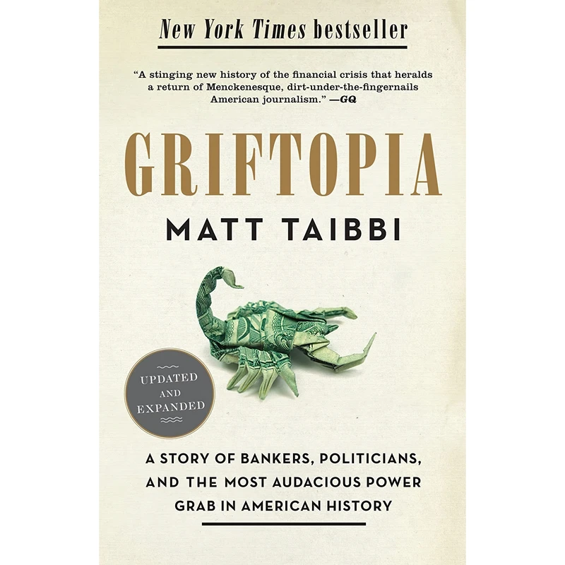 کتاب Griftopia اثر Matt Taibbi انتشارات Random House