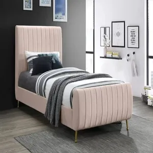 تخت خواب یک نفره مدل فلورا سایز 200x90 سانتی متر