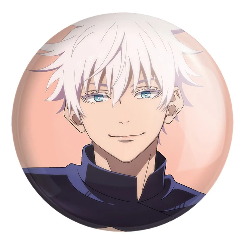 پیکسل خندالو طرح گوجو ساتورو انیمه جوجوتسو کایزن Jujutsu Kaisen کد 30175 مدل بزرگ