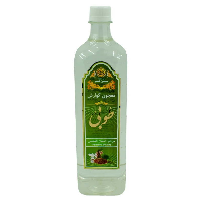 عرق گیاهی گوارش گلاب طوبی - 1 لیتر بسته 9 عددی