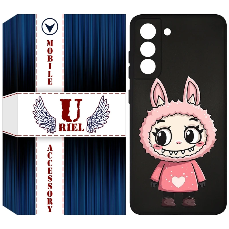 کاور یوریل مدل KSH کد 139 طرح عروسک لبوبو مناسب برای گوشی موبایل سامسونگ Galaxy S21 FE 5G