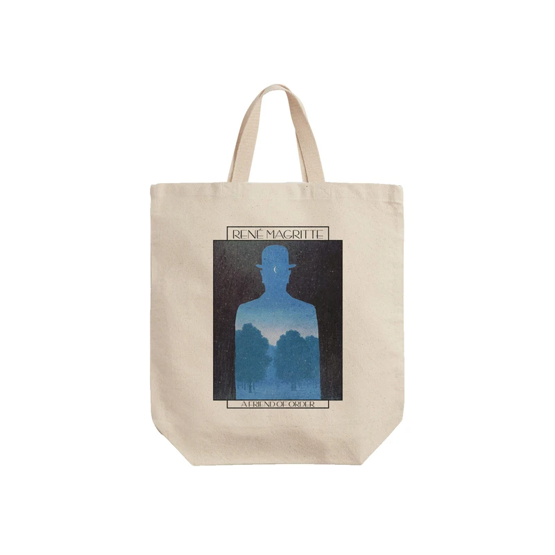 ساک خرید ترمه طراحان ایده مدل دوست نظم از ماگریت کد art0362 - S