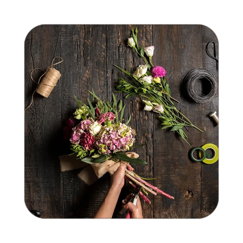 زیر لیوانی کاکتی طرح گل مدل mp17504