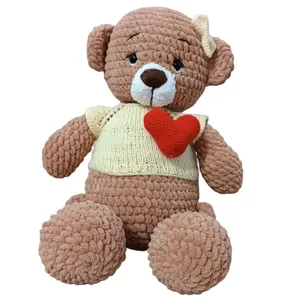 عروسک بافتنی مدل خرس تدی
