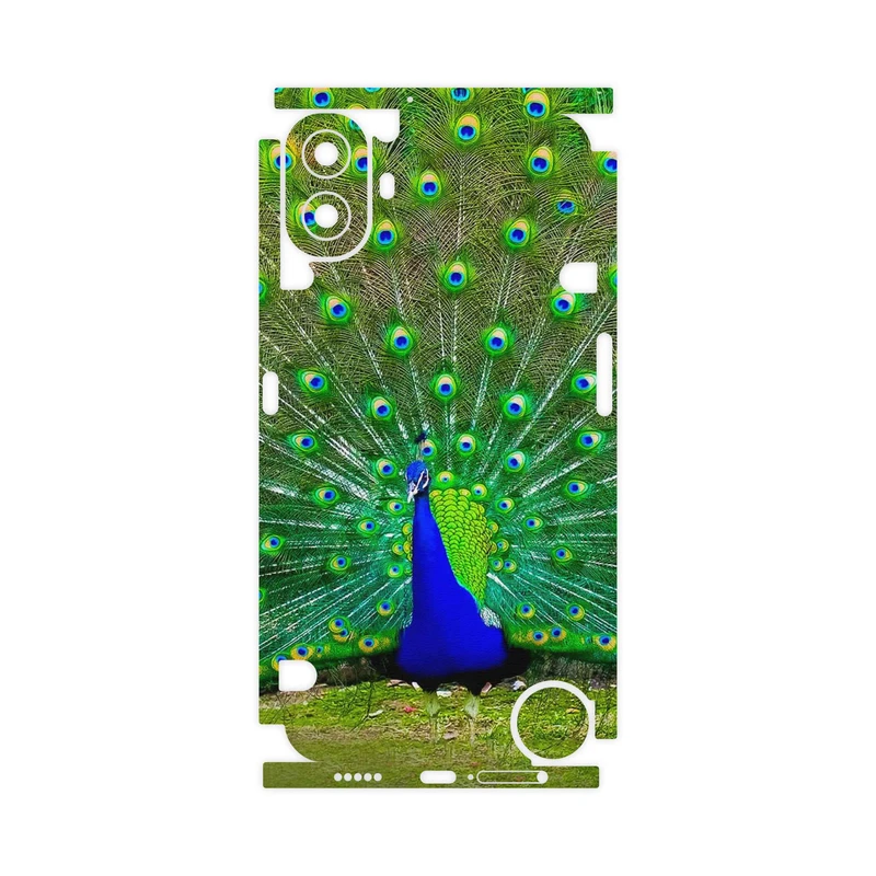 برچسب پوششی ماهوت مدل Peacock-FullSkin مناسب برای گوشی موبایل ناتینگ CMF Phone 1