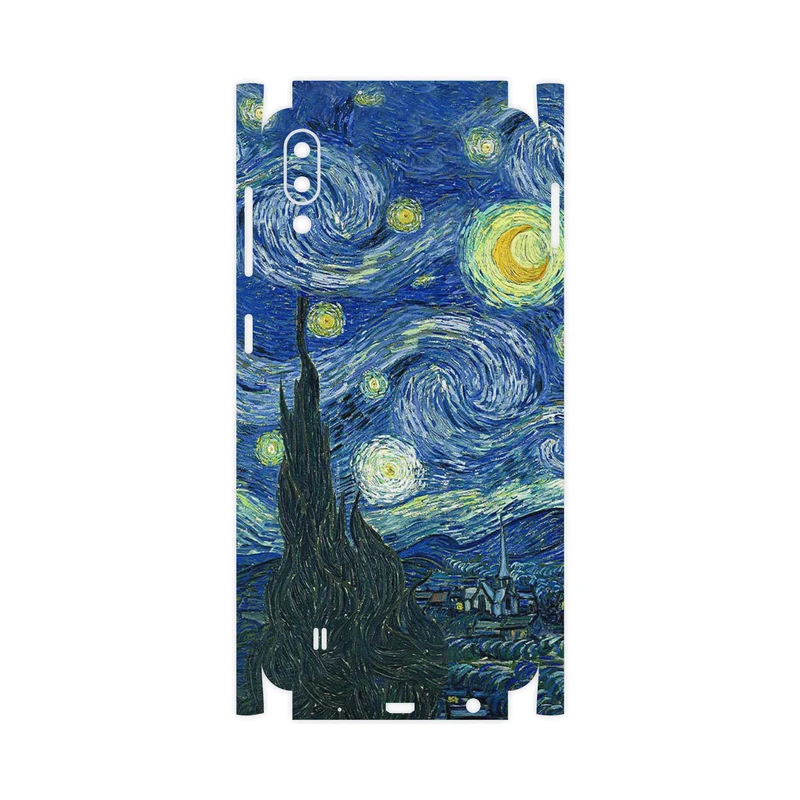برچسب پوششی ماهوت مدل The Starry Night of van Gogh-FullSkin مناسب برای گوشی موبایل سامسونگ Galaxy M10
