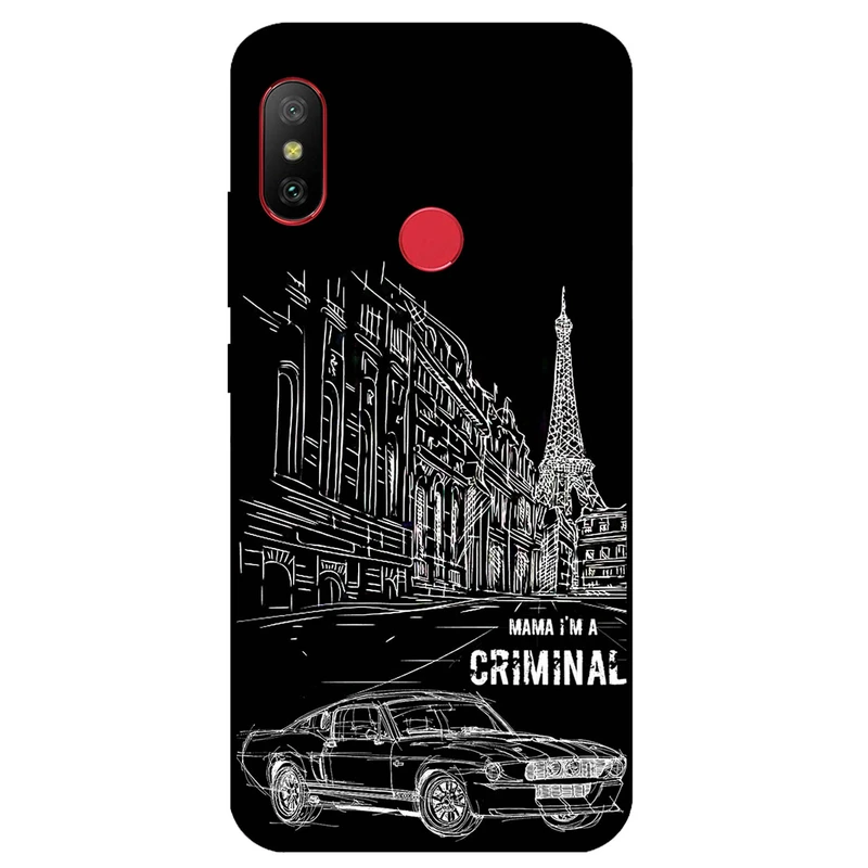 کاور مگافون طرح گنگ مدل 1890 مناسب برای گوشی موبایل شیائومی Redmi 6 Pro / Mi A2 Lite  