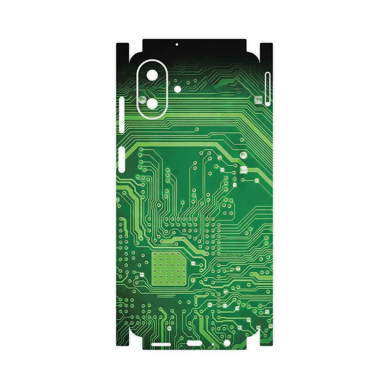 برچسب پوششی ماهوت مدل Green_Printed_Circuit_Board-FullSkin مناسب برای گوشی موبایل سامسونگ Galaxy A07