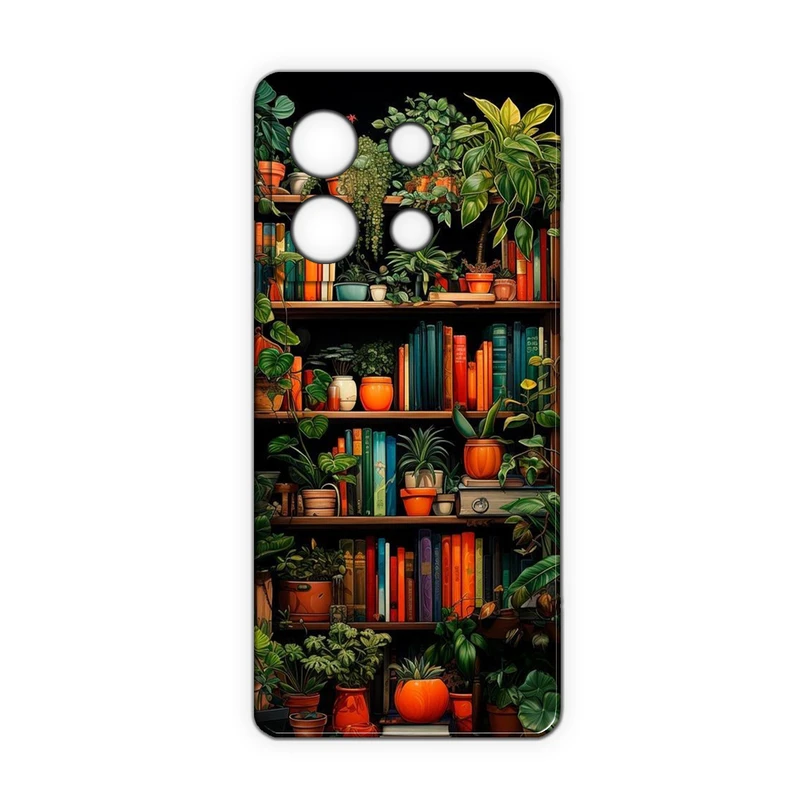 کاور مدل کتابخانه کد 429 مناسب برای گوشی موبایل شیائومی Redmi Note 13 Pro 4G / Poco M6 Pro 4G